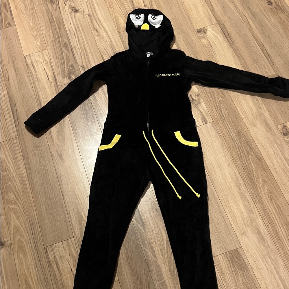Sanrio Black and Yellow Pajama Onesie